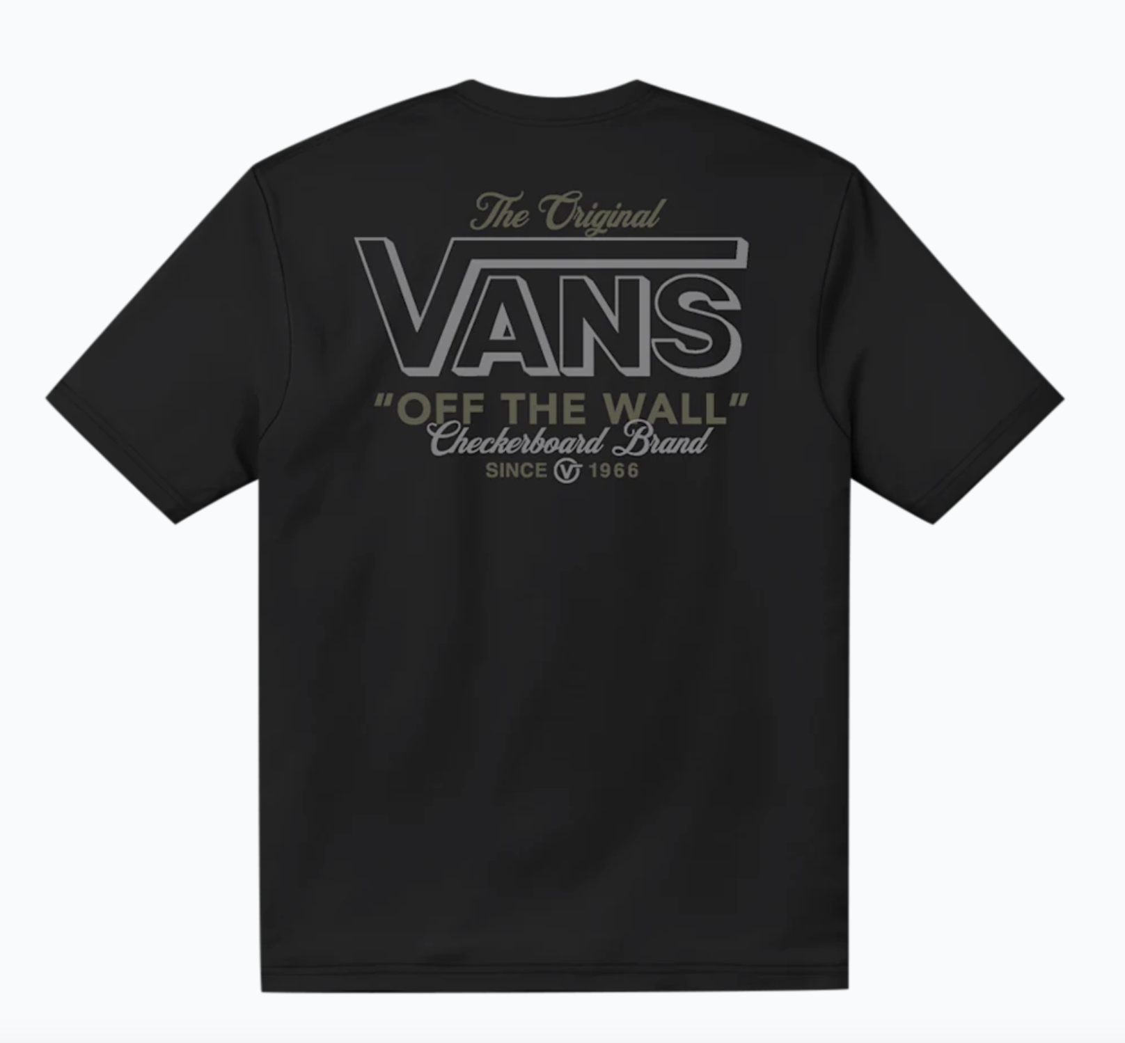 Vans Mens Since 66 Short Sleeve T-Shirt - Black