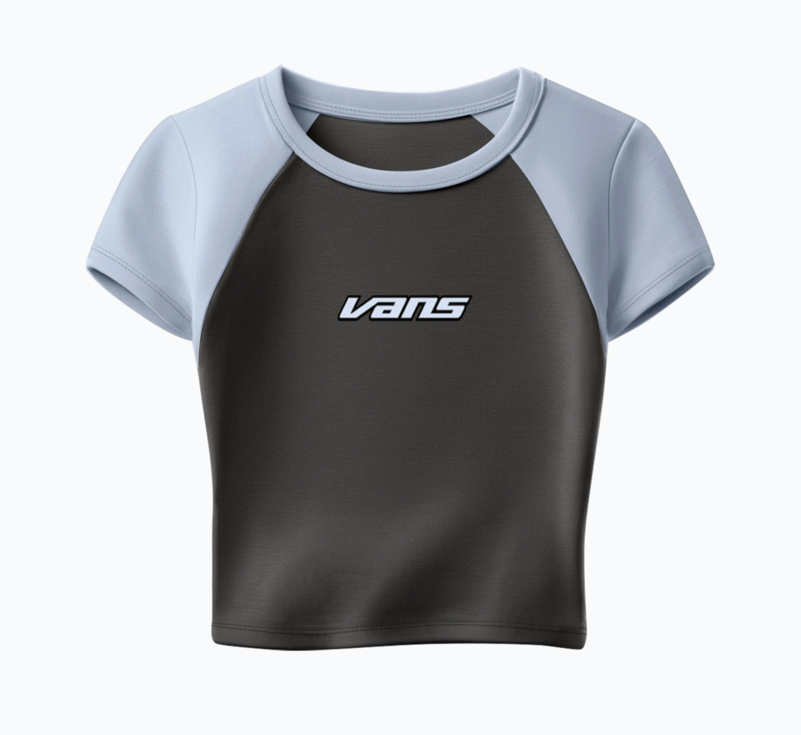 Vans Womens Clare Baby Short Sleeve T Shirt - Faded Black