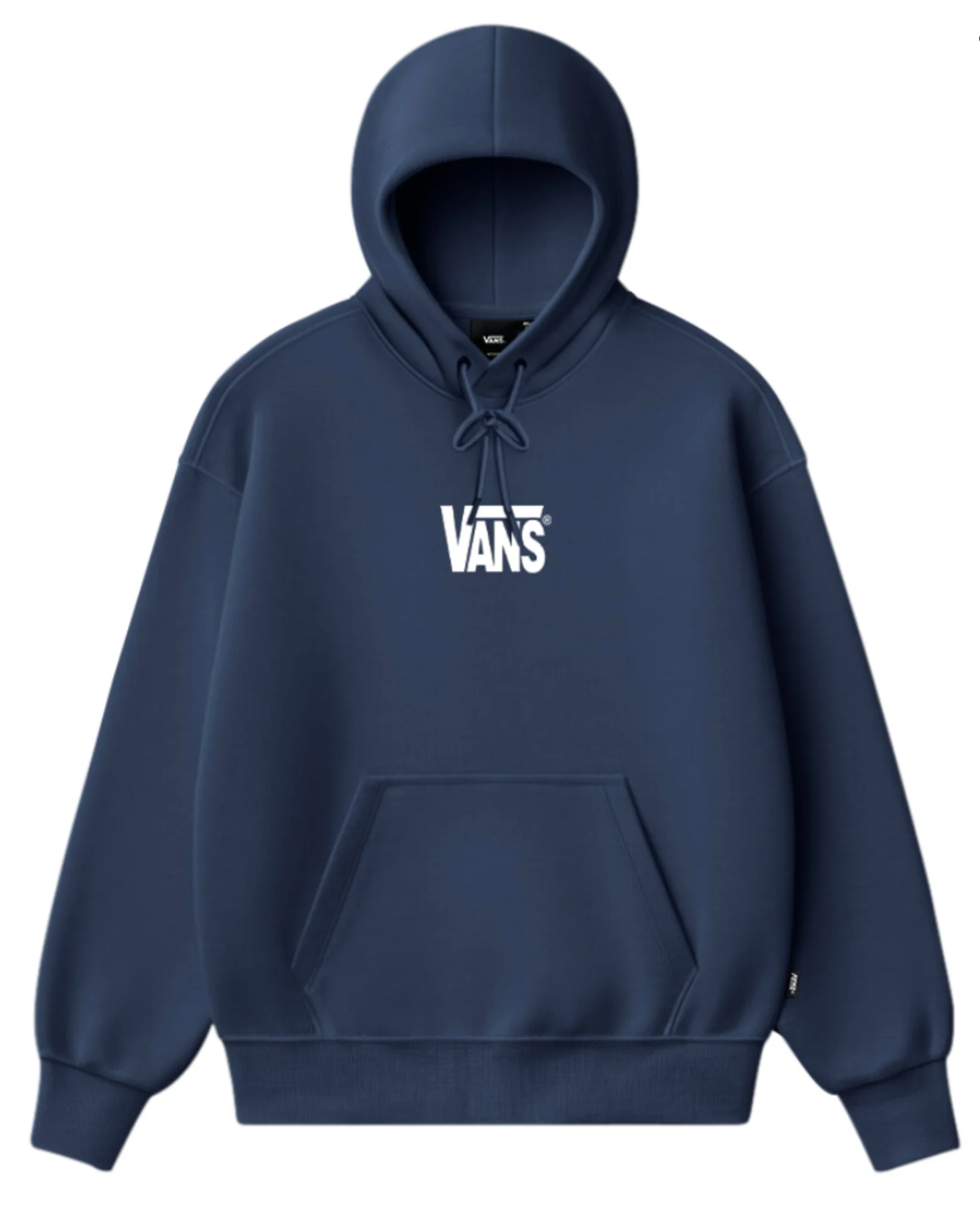 Vans Mens Stretch Logo Pullover Hoodie - Dress Blues