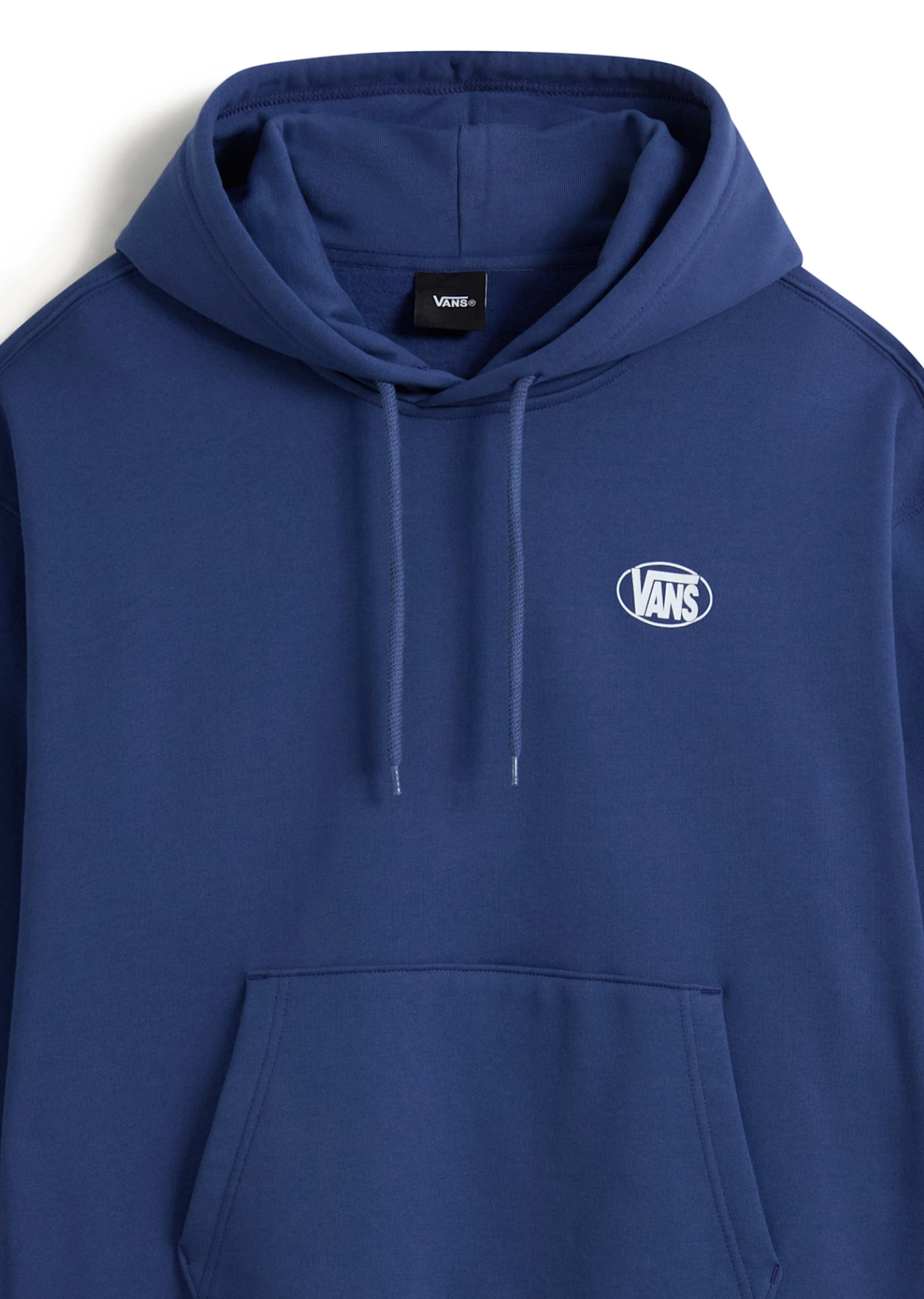 Vans Mens Oval Logo Pullover Hoodie - True Navy