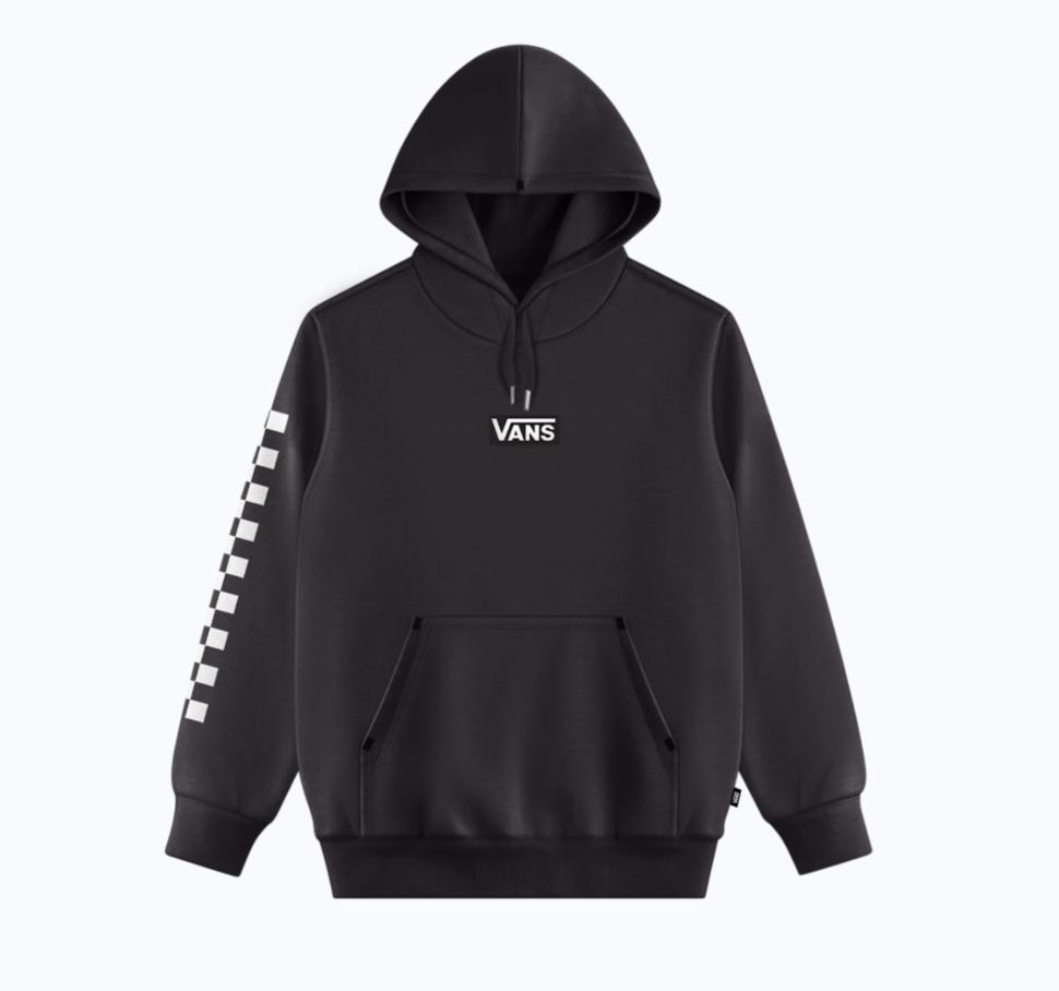 Vans Mens Boxed Pullover Hoodie - Black