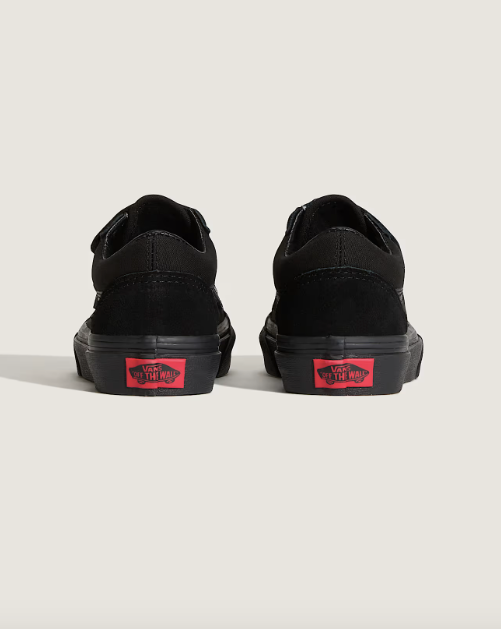 Vans Old Skool V Kids Shoes - Black / Black