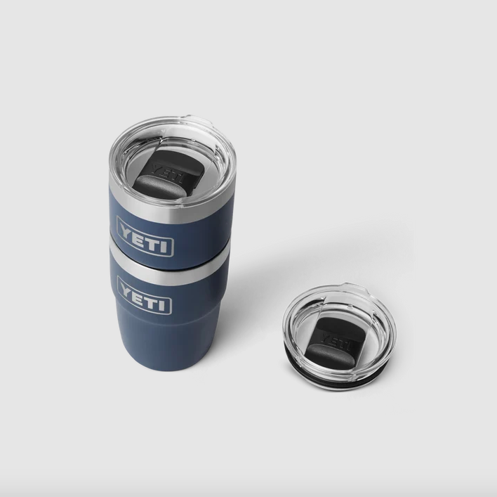 Yeti Rambler 8oz (237 ml) Stackable Cup With DuraSip™ Ceramic Lining - Black Forest Green