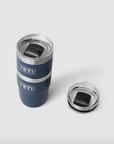 Yeti Rambler 8oz (237 ml) Stackable Cup With DuraSip™ Ceramic Lining - Black Forest Green