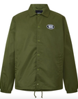 Vans Mens Torrey Nylon Coaches Jacket - Green Balsam