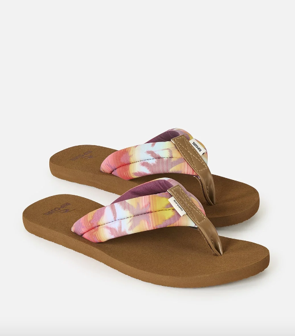 Rip Curl Womens Freedom Bloom Open Toe Sandals - Dark Plum