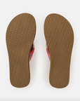 Rip Curl Womens Freedom Bloom Open Toe Sandals - Dark Plum