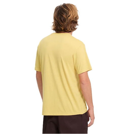 Volcom Circle Blanks Short Sleeve T-Shirt - Mustard