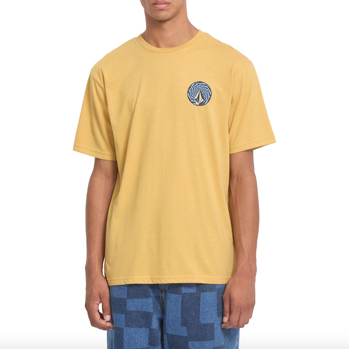 Volcom Ringstone Short Sleeve T-Shirt - Mustard