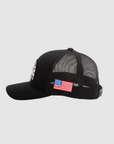 Dark Seas Mens Solitude Hat - One Size - Black
