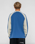 Rusty Mens Fade-R Long Sleeve T-Shirt - Atlantic Blue