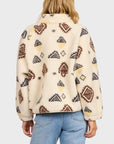 Sisstr Evolution Live Sherpa Fleece Sweatshirt - Buttermilk - ManGo Surfing