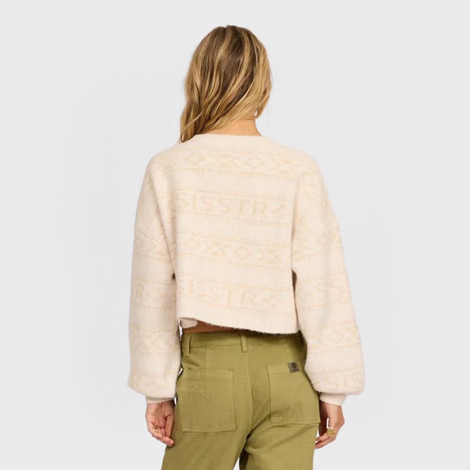Sisstr Evolution Costa Del Sol Sweater - Buttermilk