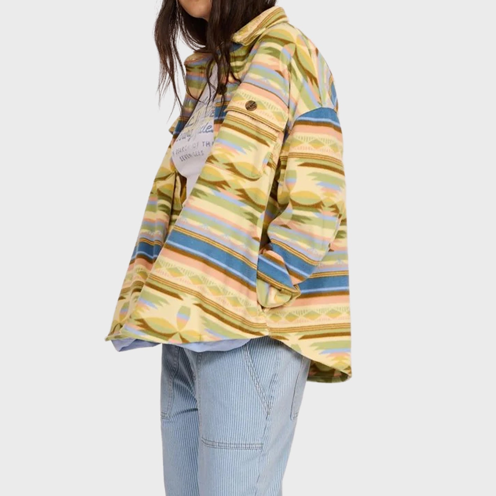 Sisstr Evolution Washed Ashore Fleece - Dream Blue