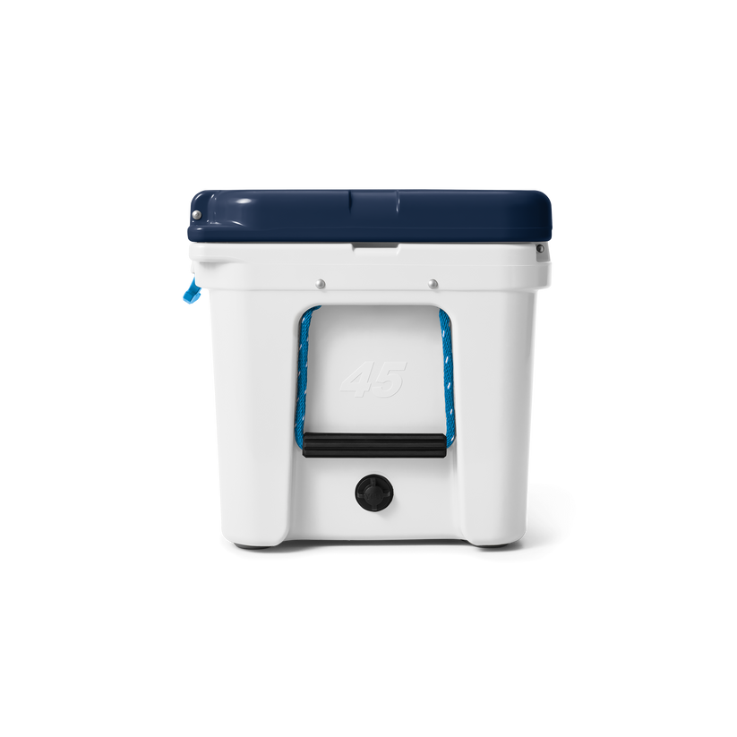 Yeti Tundra 45 Cool Box - White/Blue