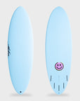 Aloha Smile Sundae SkEgg Surfboard - Supercore Ice Blue