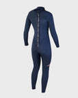 Sooruz FLY+ 4/3 Womens Back Zip Wetsuit - Navy - ManGo Surfing