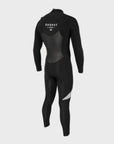 Sooruz Fighter 3/2 Mens Chest Zip Wetsuit - Black - ManGo Surfing