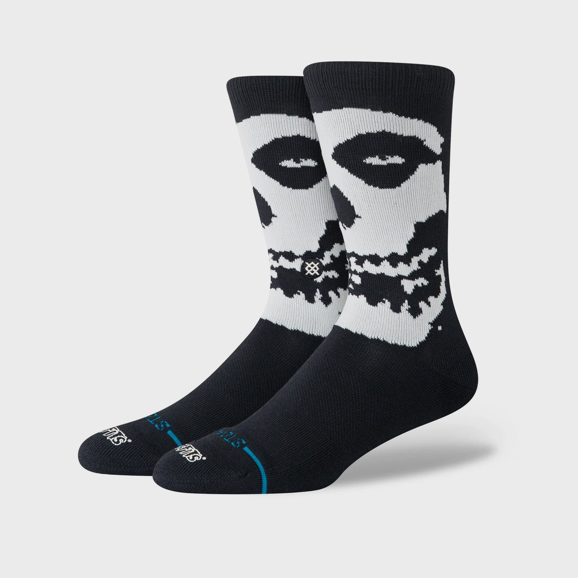 Stance Beware Crew Socks - Black - ManGo Surfing