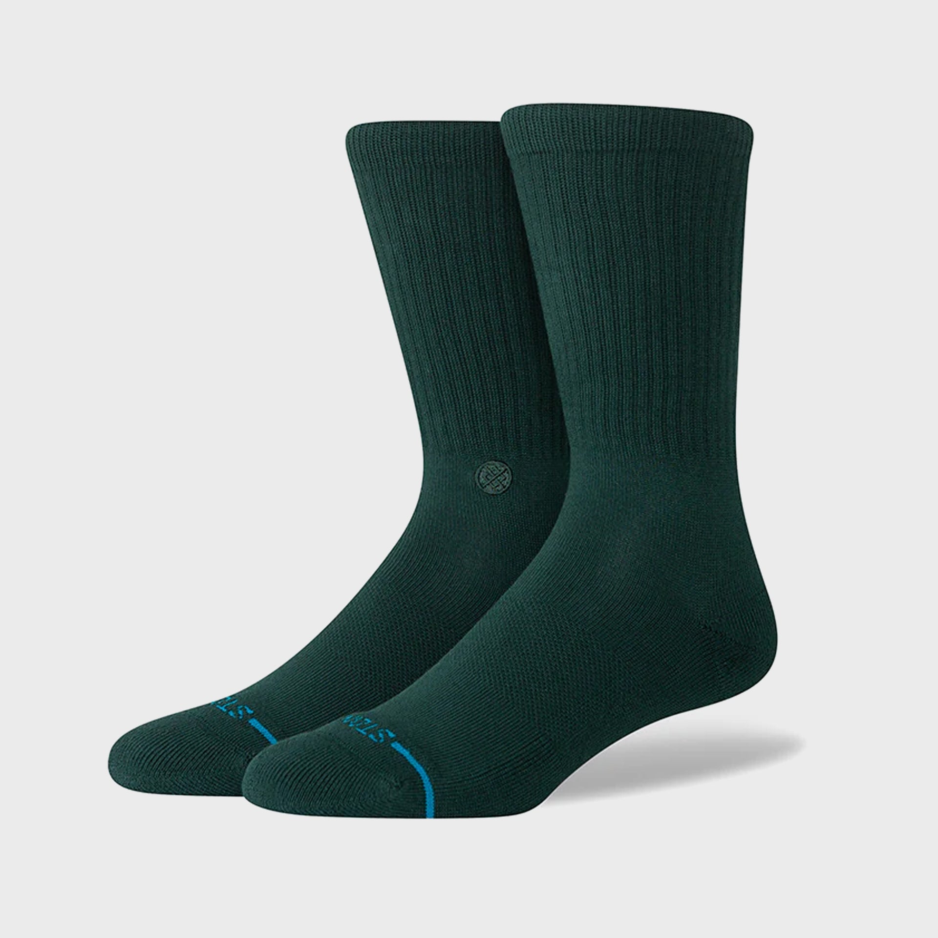 Stance Icon Crew Socks - Pine - ManGo Surfing