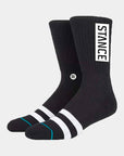 Stance OG Mens Socks - Black - ManGo Surfing