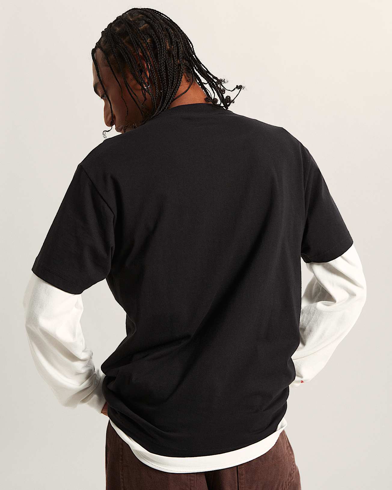 Vans Mens Starmarked Short Sleeve T-Shirt - Black