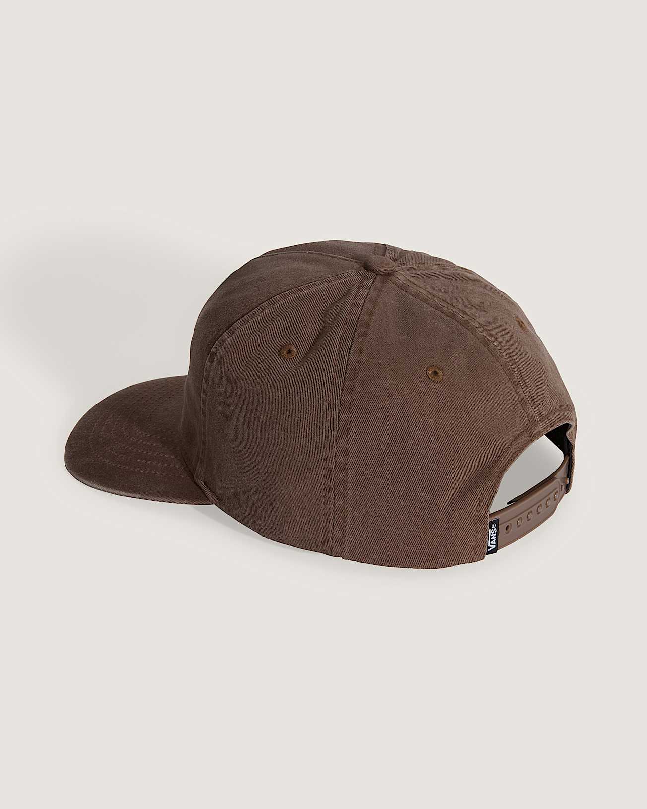 Vans Stretch Logo Snapback Hat - Vintage Cocoa