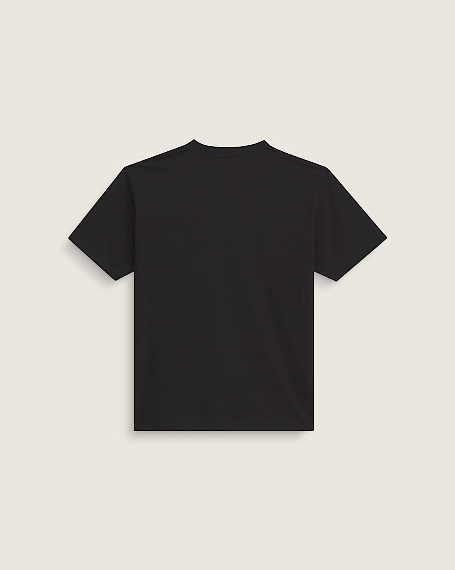Vans Mens Stretch Logo T-Shirt - Black/White