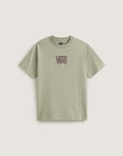 Vans Mens Stretch Short Seeve Logo T-Shirt - Soft Sage