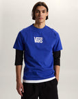 Vans Mens Stretch Short Seeve Logo T-Shirt - Royal Cobalt