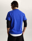 Vans Mens Stretch Short Seeve Logo T-Shirt - Royal Cobalt