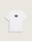 Vans Mens Stretch Logo T-Shirt - White/Black