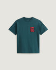 Vans Mens Stretch Stack Crackle T-Shirt - Mystic Moss
