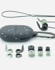 Surf Ears 4.0 Ear Plugs- Black/Sage - ManGo Surfing