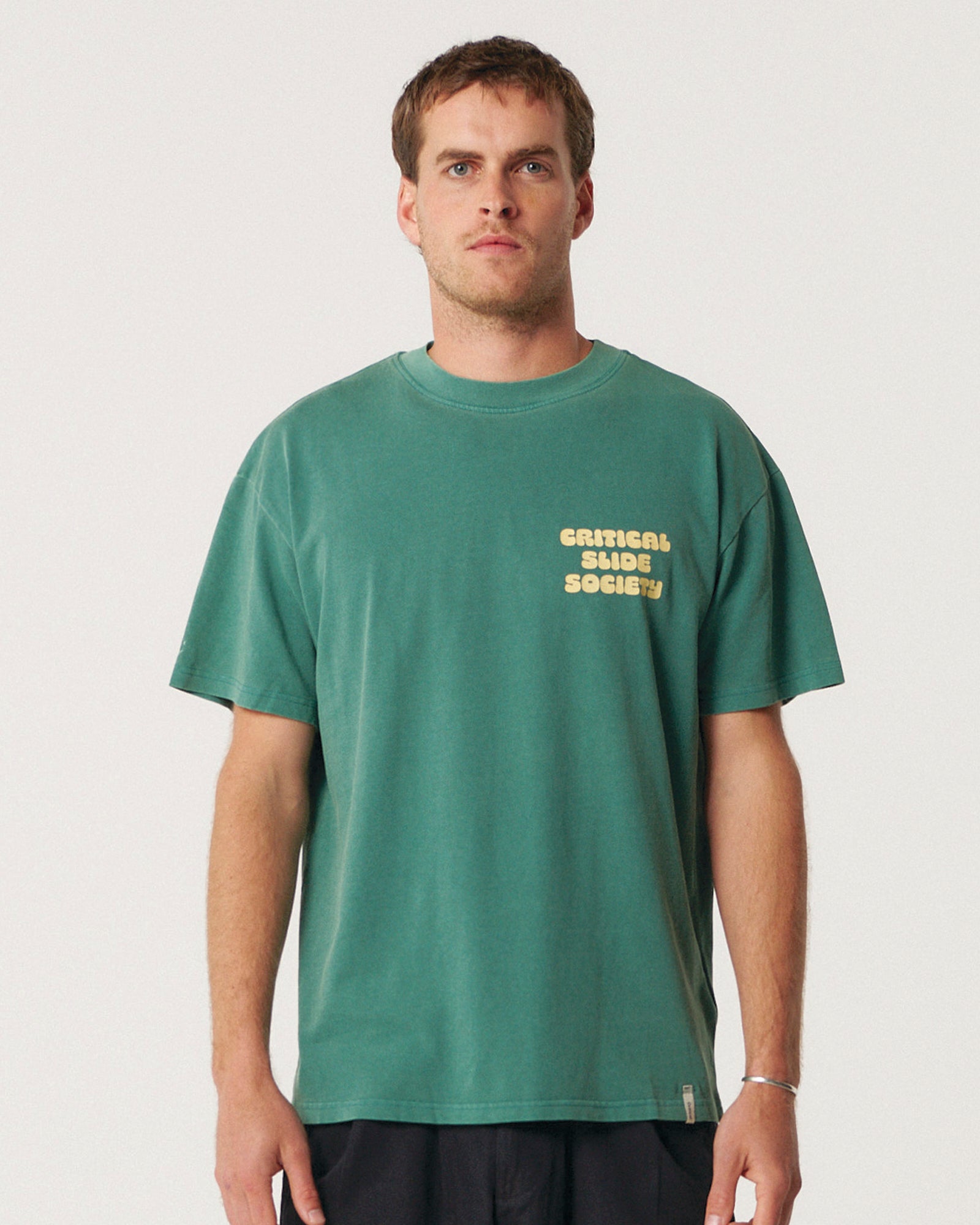 The Critical Slide Society Mens Sabbatical T-Shirt - Dusty Green