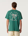 The Critical Slide Society Mens Daisy T-Shirt - Dusty Green