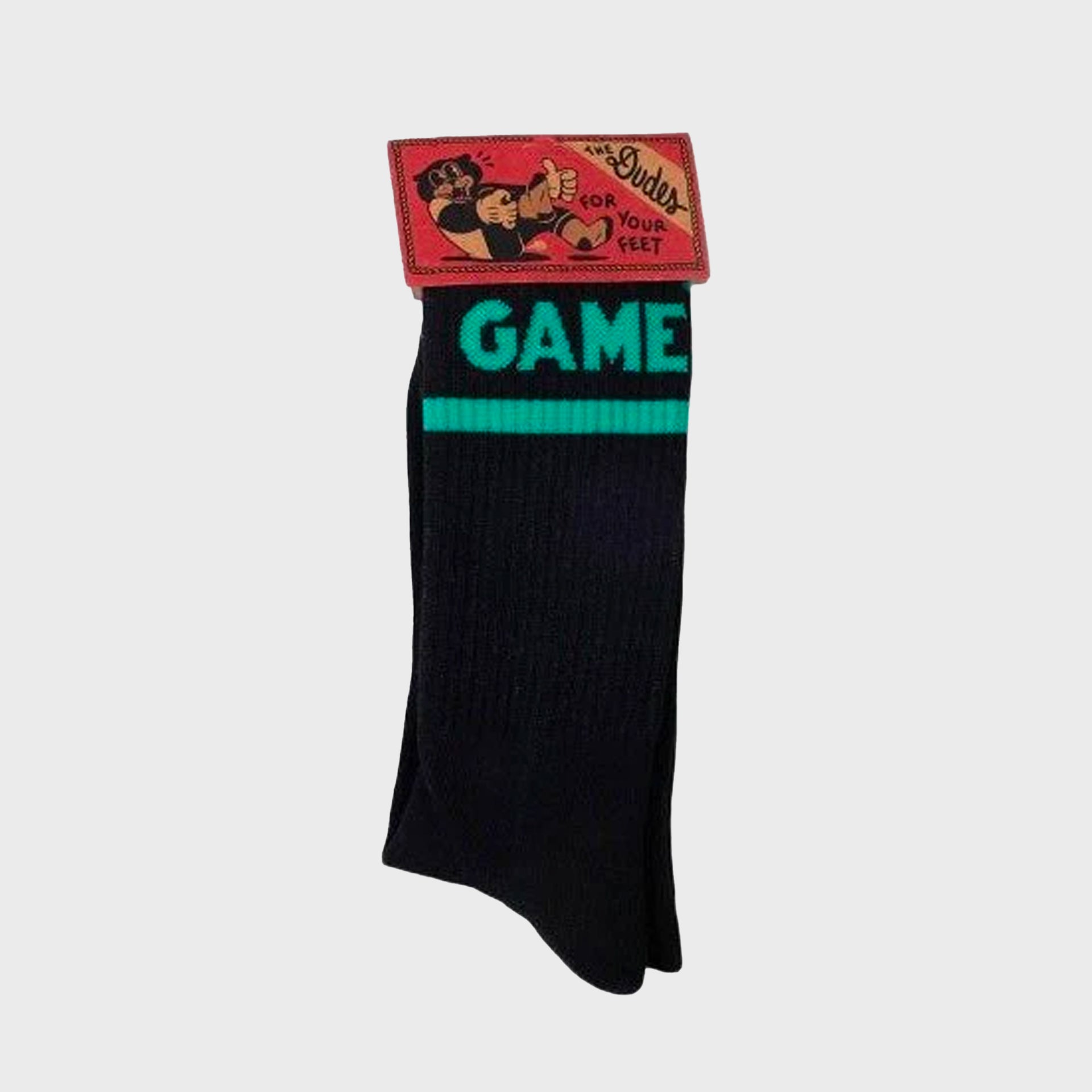 The Dudes Game Over Socks - Black - ManGo Surfing