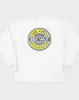 Sex Wax The Fade Mens Long Sleeve T-Shirt - White - ManGo Surfing