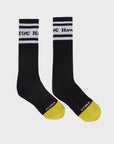 T&C Surf Designs Pearl Socks - Black/White/Yellow