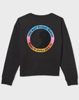 T&C Surf Designs Womens YY 71 Crew Sweatshirt - Wash Black
