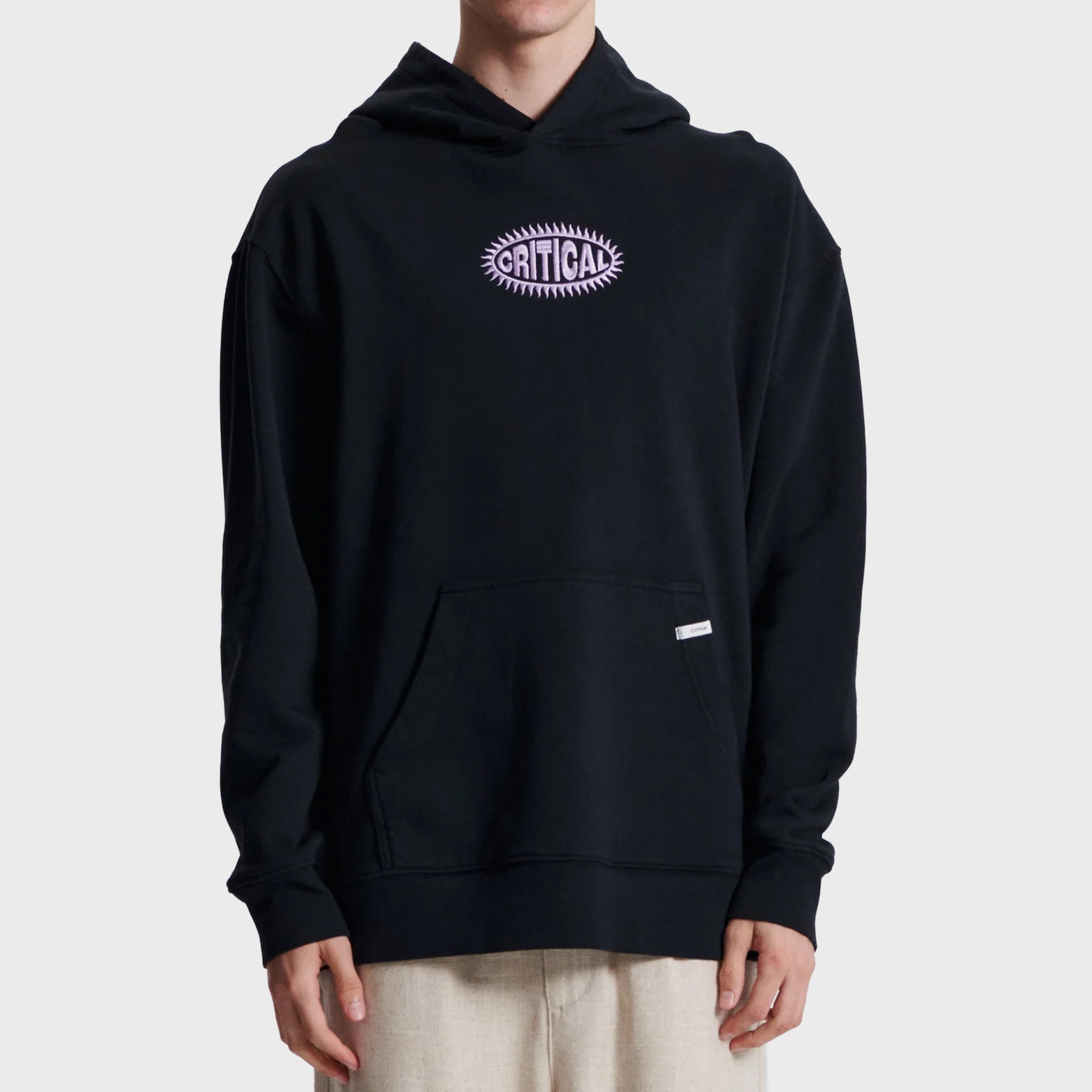 The Critical Slide Society Mens Burst Hoodie - Vintage Black - ManGo Surfing