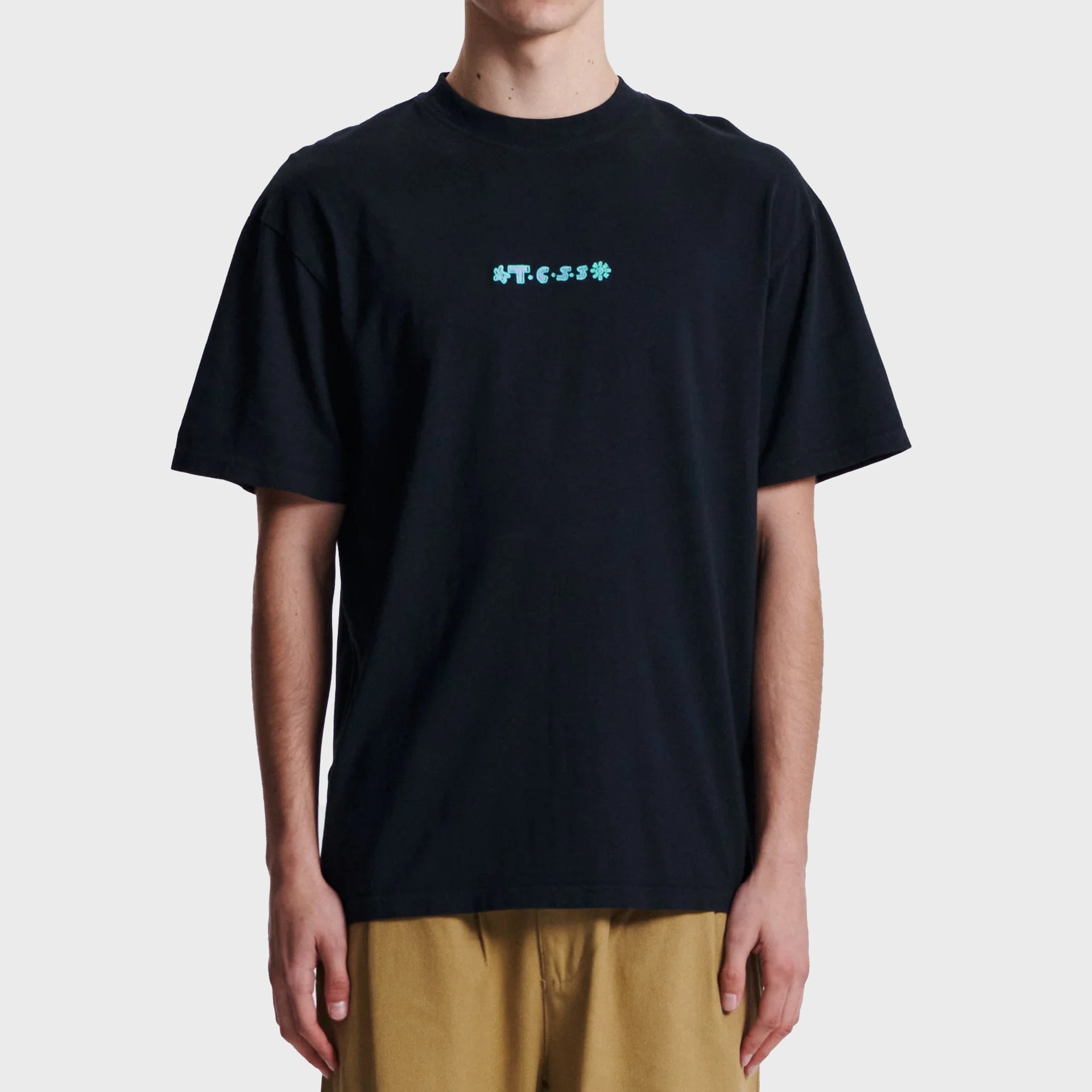 The Critical Slide Society Mens Coil T-Shirt - Vintage Black - ManGo Surfing