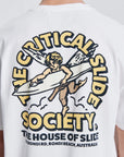 The Critical Slide Society Mens Cupid T-Shirt - Vintage White - ManGo Surfing