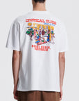 The Critical Slide Society Mens Pavilion T-Shirt - Vintage White