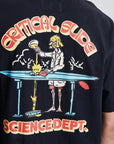 The Critical Slide Society Mens Scientist T-Shirt - Vintage Black - ManGo Surfing