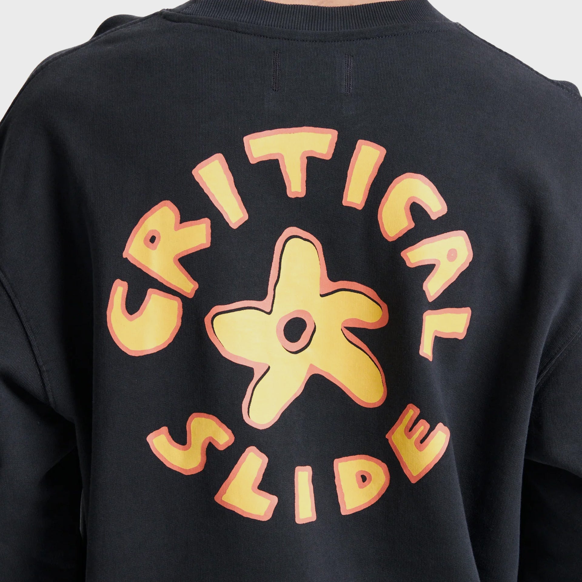 The Critical Slide Society Mens Seeker Crew Sweatshirt - Phantom - ManGo Surfing