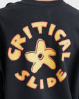 The Critical Slide Society Mens Seeker Crew Sweatshirt - Phantom - ManGo Surfing