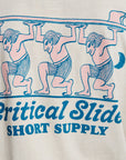 The Critical Slide Society Mens Short Supply T-Shirt - Bone - ManGo Surfing