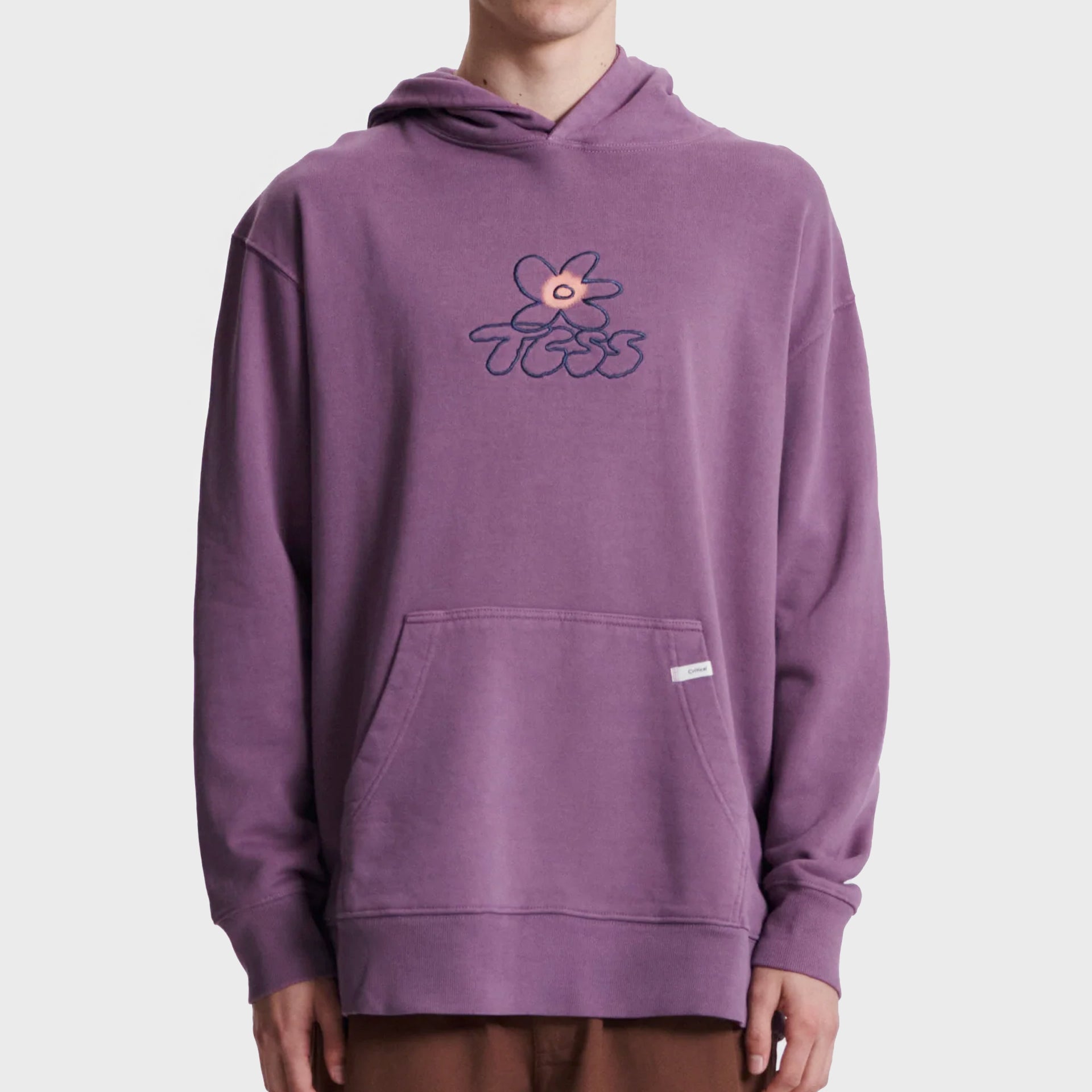 The Critical Slide Society Mens Sojourn Hoodie - Merlot - ManGo Surfing