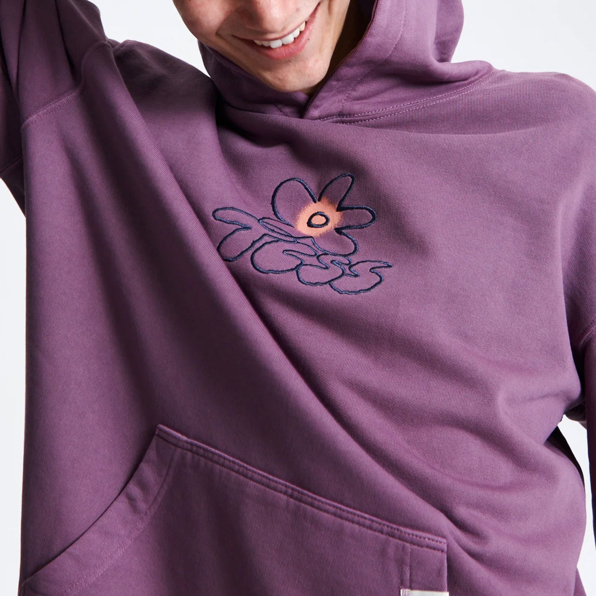 The Critical Slide Society Mens Sojourn Hoodie - Merlot - ManGo Surfing